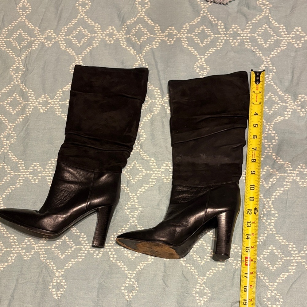 Via Spiga leather heeled boots